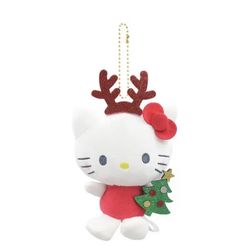 XL Hello Kitty Reindeer Keychain!