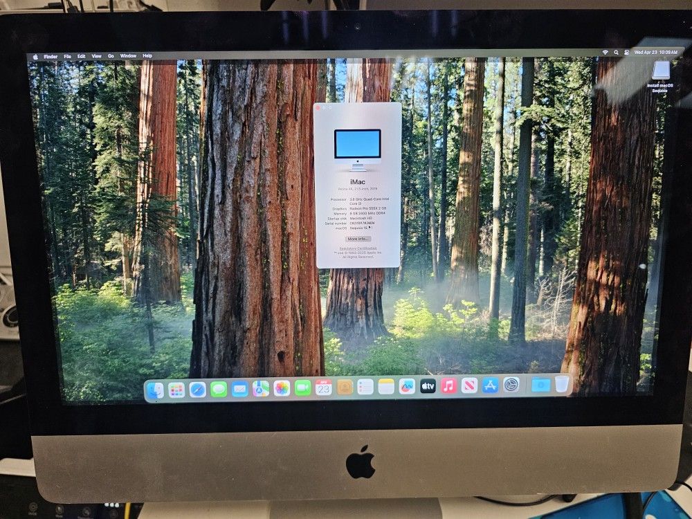 iMac (Retina 4k 21" 2019 Sequoia Osx