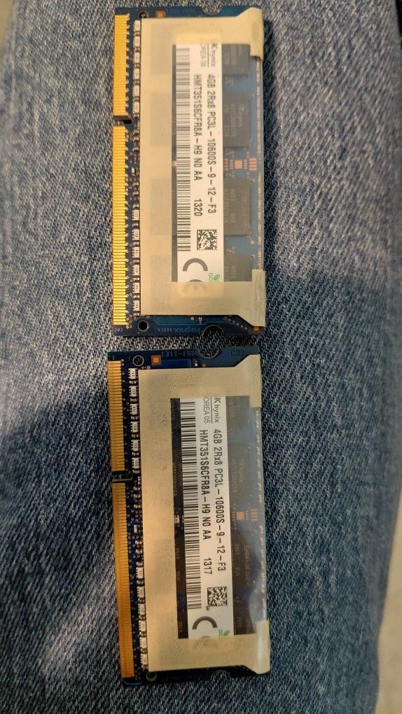 Hynix DDR3 8 GB RAM Memory