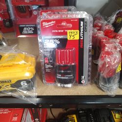 Milwaukee M12 High Output Cp2.5 Battery 