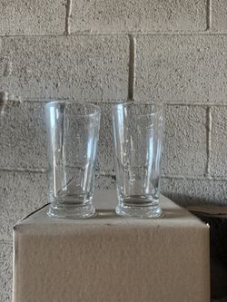 Clear Glass Cups 