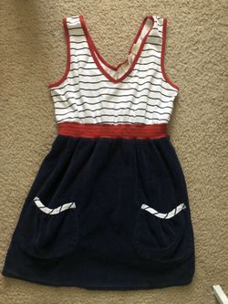 Dress over bathing suit