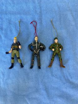 Hasbro Vintage GI Joe Christmas Ornaments