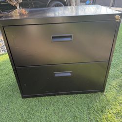 (2)Drawer File Cabinet