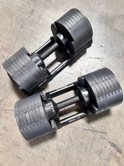 NÜOBELL 580  Adjustable Dumbbells – Pair with Bases
