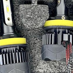 Led Headlights Size 9007 Luces 6000k Bright Glacier White 