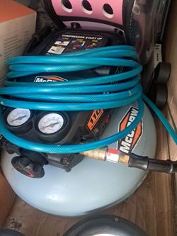 3 Gallon Air Compressor with Nailer- Stapler