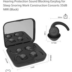 Black Earplugs For Sleep