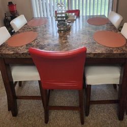 Marble Table (No Chairs)