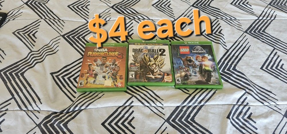 Xbox One Games $4 Each