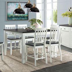 7 piece Counter Height Dining Set