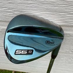 Mizuno T20 Blue 56° Sand Wedge Dynamic Gold Tour Issue Steel Shaft S-Flex