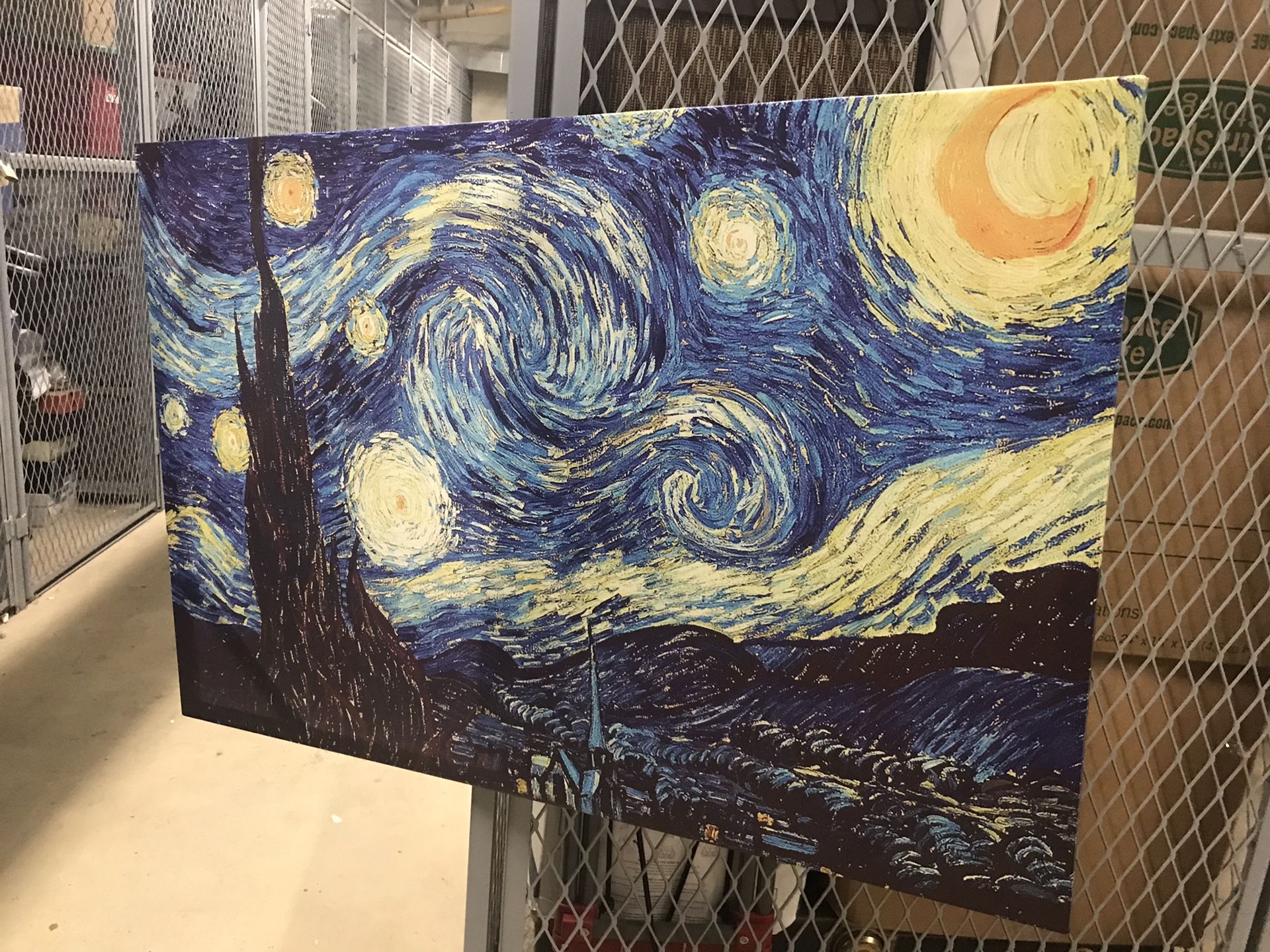 Starry night Canvas wall picture