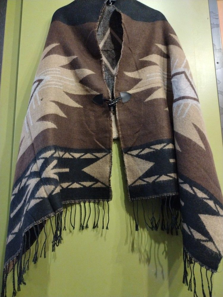 Reversible Poncho 