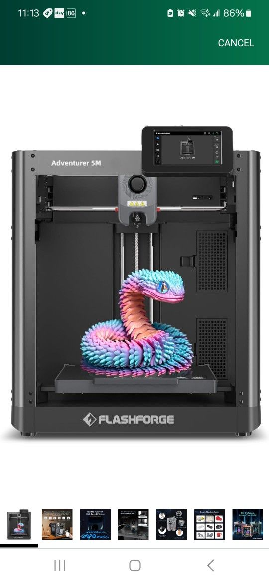 5m 3D Printer Flashforge