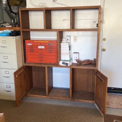 Solid Oak Cabinet 