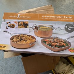 8 Piece Heavy Duty Pan Set