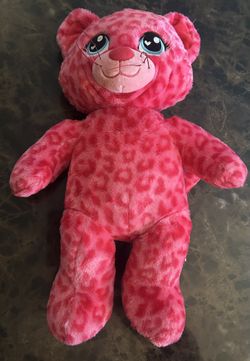 Pink Cheetah Bear Build A Bear