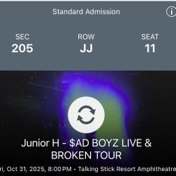 junior H tour 8/31 sec 205