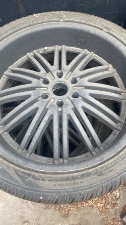 4 tires including rims
