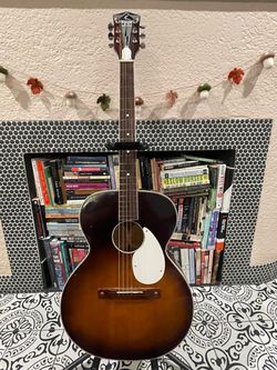 Kay Sunburst Jumbo Acoustic