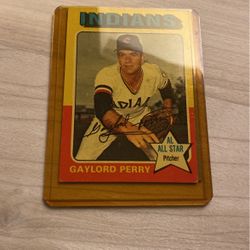 Gaylord Perry Baseball Card