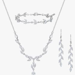 Necklace, Earring & Bracelet Set