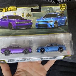 Hot Wheels Dodge 2 Pack 