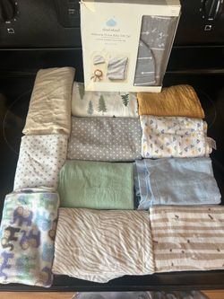 Baby receiving blankets