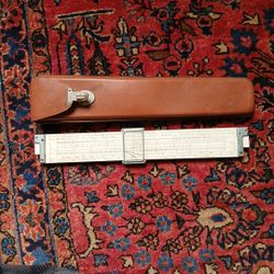 Eugene Dietzgen Co. Microglide Slide Rule Multiplex w/ Case