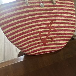 Straw Beach Bag