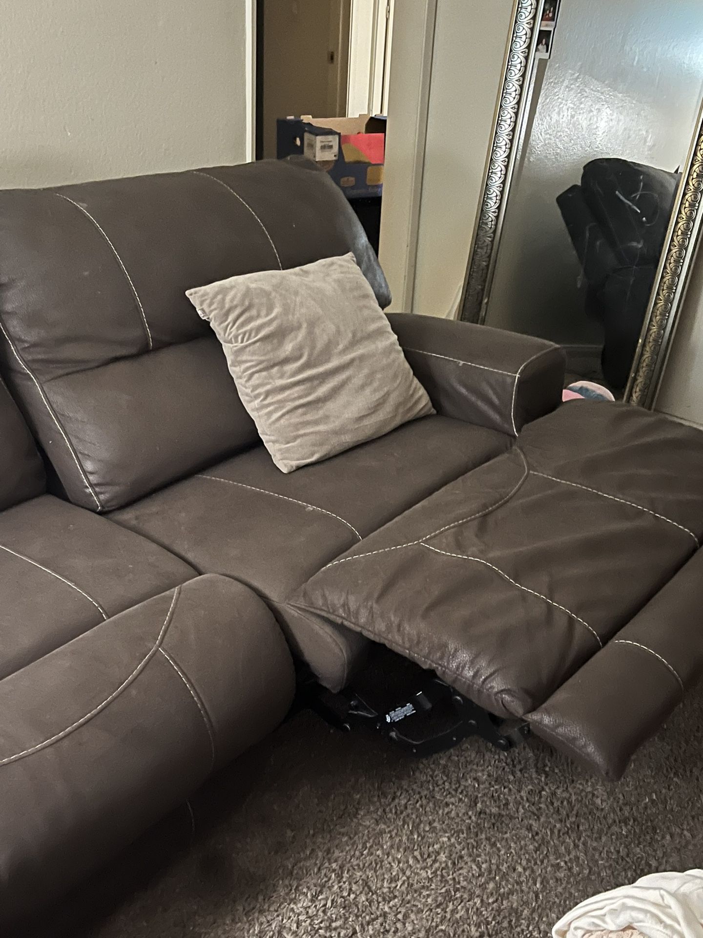 Electric Sofa And Recliner Set