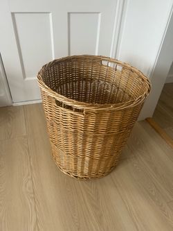 Wicker Laundry Basket