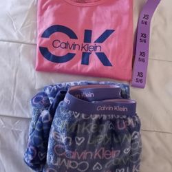 Girls Calvin Klein Pajamas