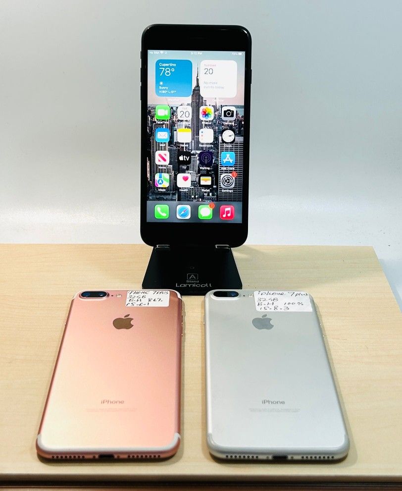Apple iPhone 7 PLUS 32GB UNLOCKED $110 EACH