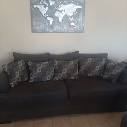 🎄🎄 (NEW) 2 Pc SOFA SET & FREE sofa Lamp