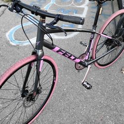 Pink Felt Bike 4 Sale
