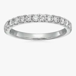 1/2 Carat Half Eternity Band
