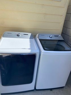 Washer and dryer
