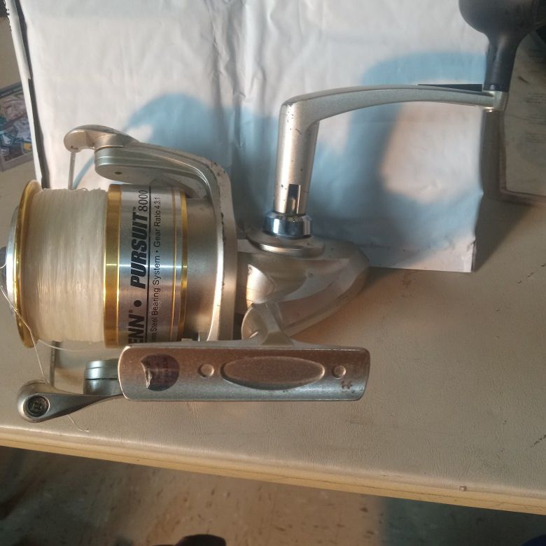 Penn Pursuit 8000 Gold Spinning Reel for Sale in The Bronx, NY