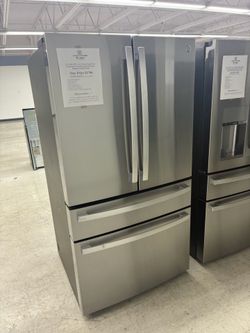 GE Profile 4-Door French Door Refrigerator Stainless Steel