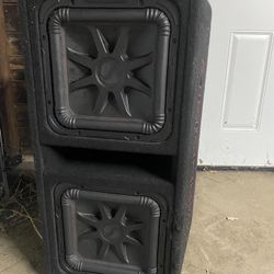 Kicker 12 Subwoofers 