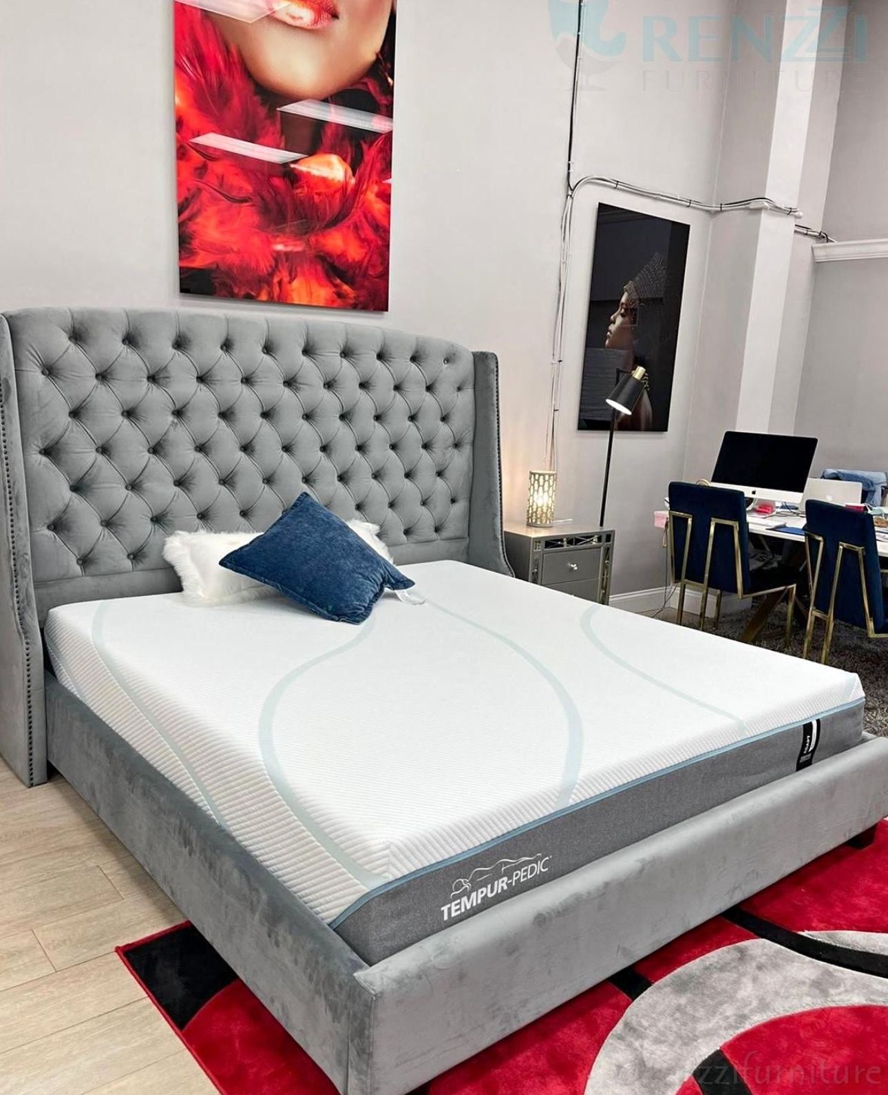 Brand New Queen Bed Frame In Box- Shop Now Pay Later 