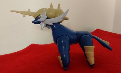 Vintage Samurott Pokemon Posable Soft Vinyl Figure 2010 Nintendo Bandai