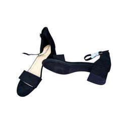 Nautica Black Block‑Heel Sandals – Women’s Size 9