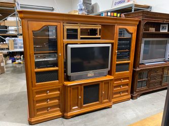 FREE; Custom Wall Unit Home Theater Entertainment Center