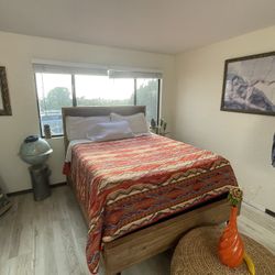 Bed Set- Dresser and bed frame 