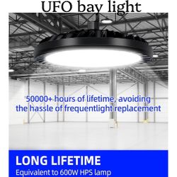 UFO Bay Light For Garage/Workspace/Patio