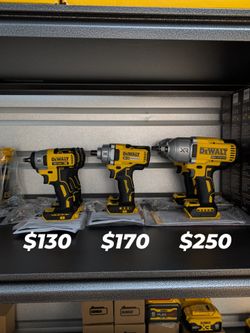 DeWALT XR Impact Wrenches