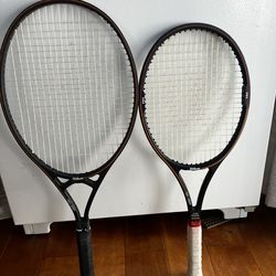 Vintage Wilson -PROSTAFF tennis rackets